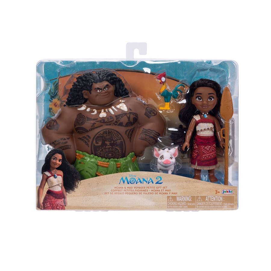 Disney Moana 2 - Maui Voyager Childrens Doll Toy Gift Set Petite