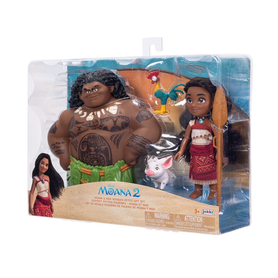 Disney Moana 2 - Maui Voyager Childrens Doll Toy Gift Set Petite