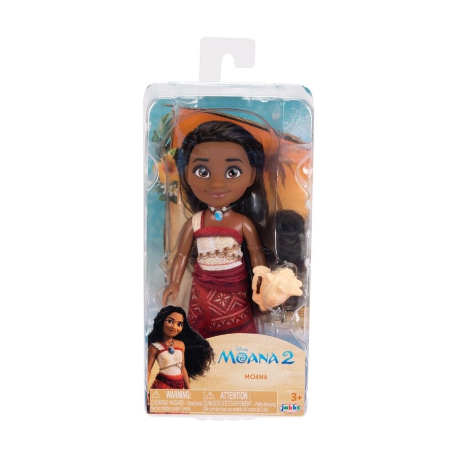 Disney Moana Petite Kids Playing Doll w/ Conch Shell 15cm