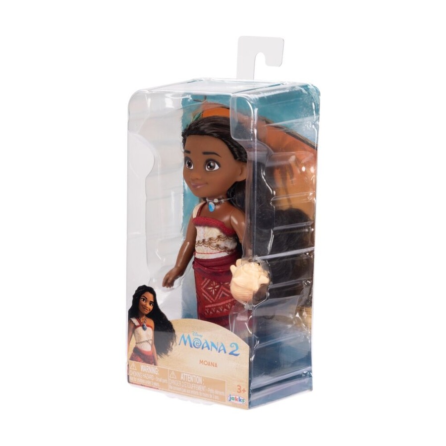 Disney Moana Petite Kids Playing Doll w/ Conch Shell 15cm