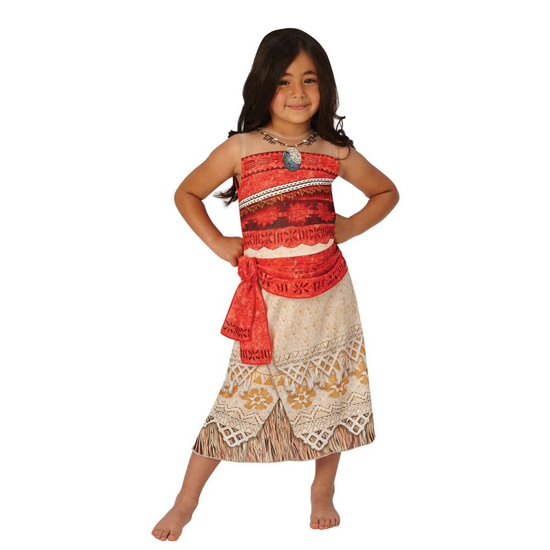 Buy Disney Princess Moana Classic Fancy Girls/Kids Dress Up Costume ...