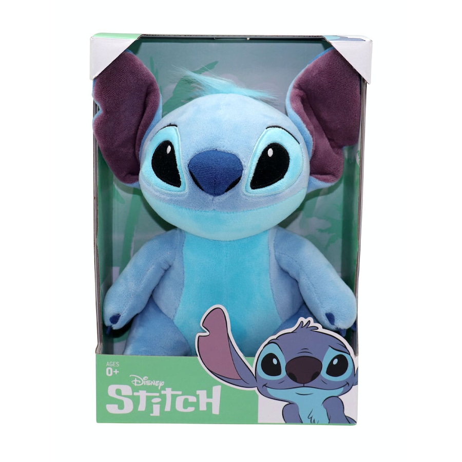 Disney Stitch 10" Plush in Box Kids/Childrens Fuzzy Cuddle Buddy Toy 0M+
