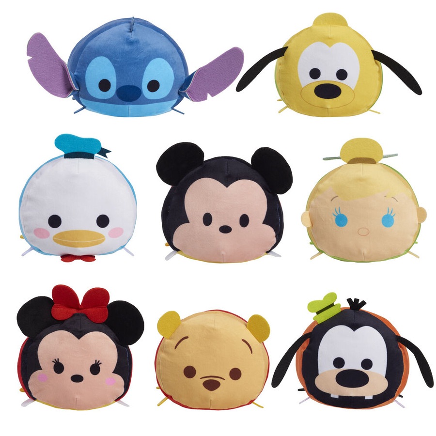 Disney Tsum Tsum Medium Kids/Children Soft Plush Cuddle Toy Assorted 0y+