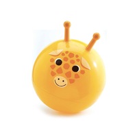 Djeco Gigi Jumpa Ball Hopper Giraffe Face 20x22cm Kids/Children Toy Orange 3y+