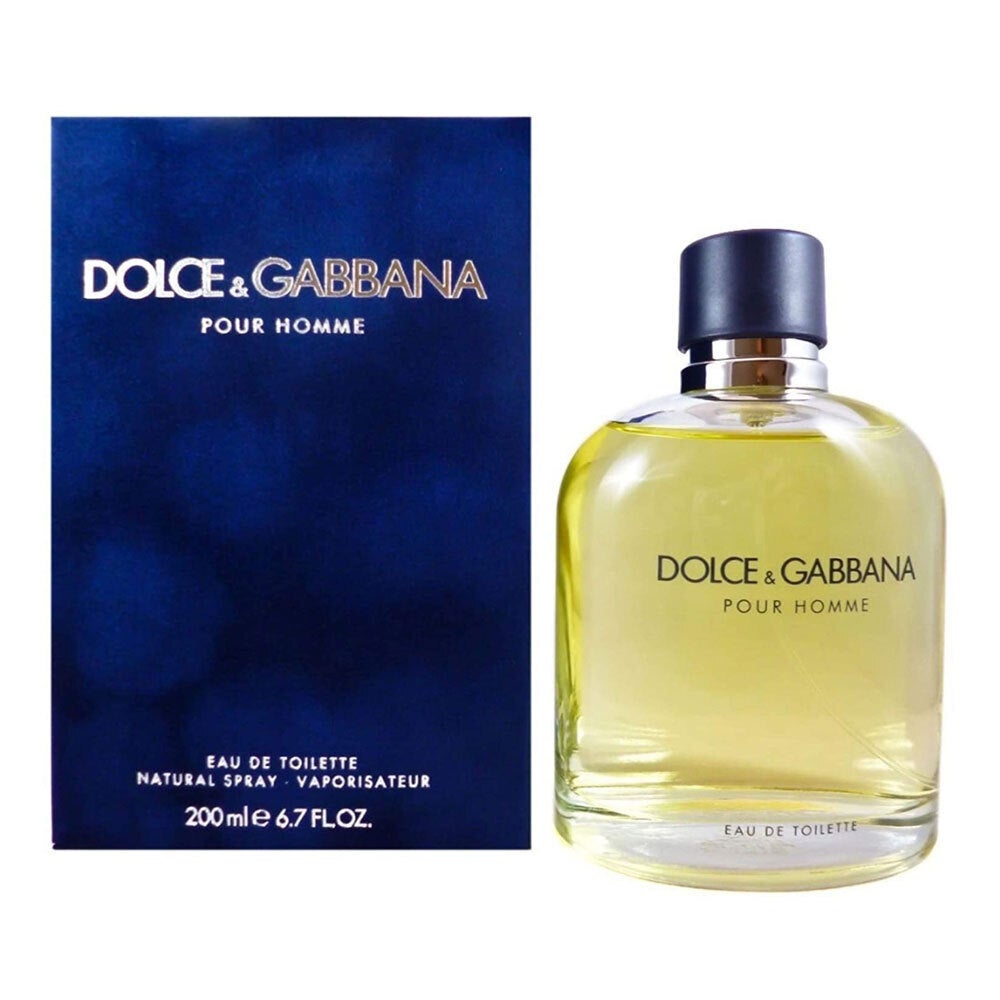 Dolce & Gabbana Pour Homme 200ml EDT Eau de Toilette Men Fragrances for Him