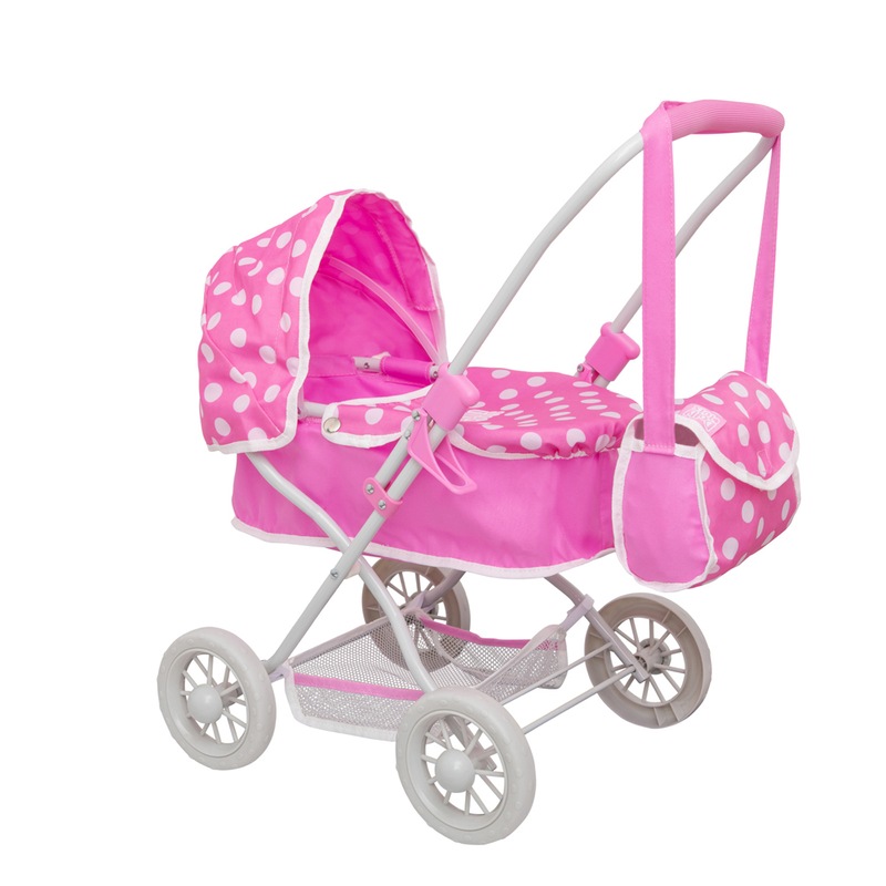 Buy Dolly Tots Cutie Baby Doll Pram Stroller Kids/Children Pretend Toy ...