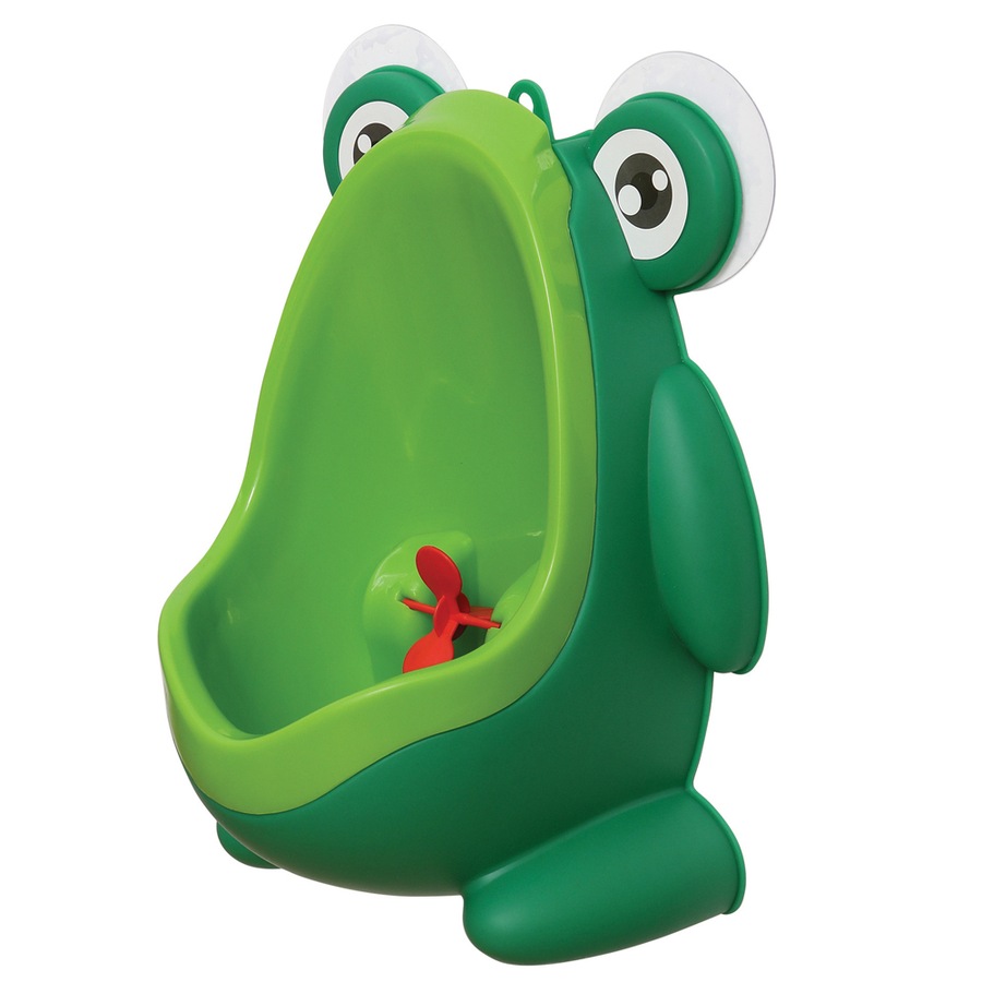 Dreambaby Frog Pee-Pod Urinal w/Spinning Target Kid/Toddler Toilet Training 18m+