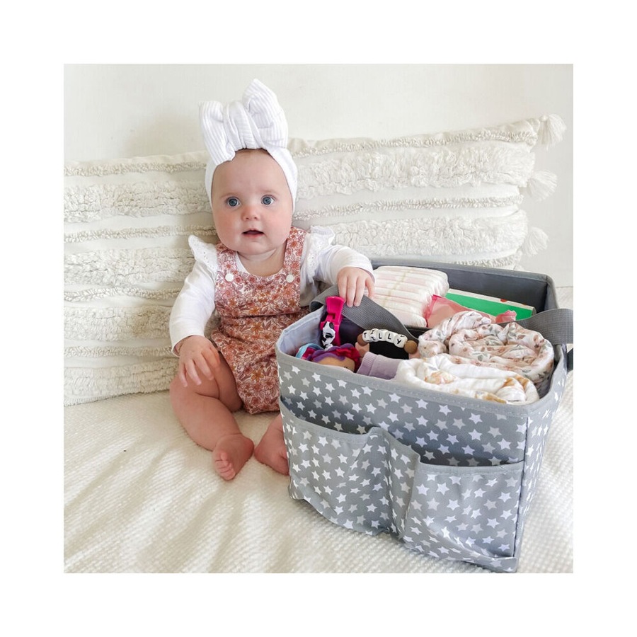 Dreambaby Nappy Caddy Kids/Baby Diaper/Wipes Storage Accessory Organiser