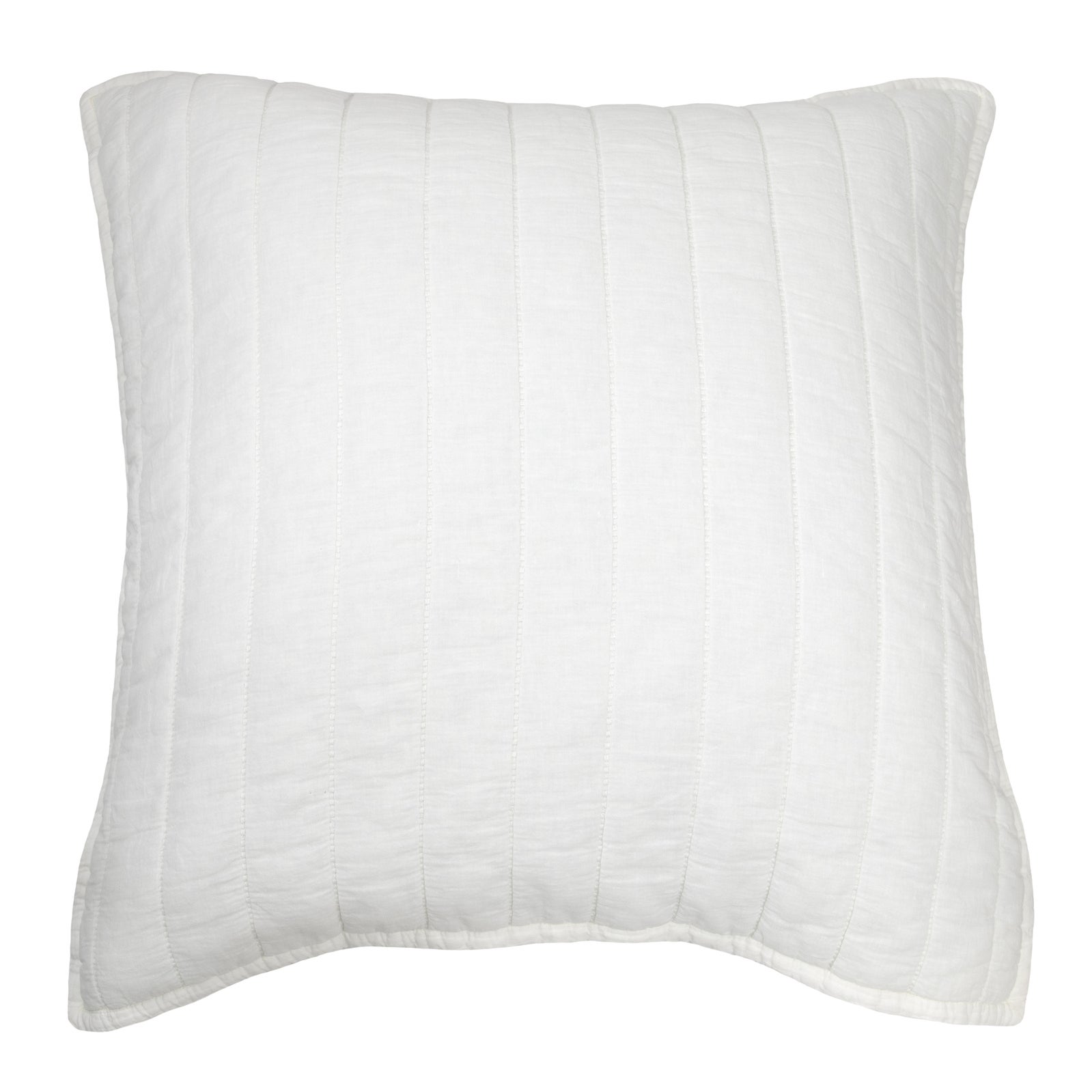 Ed Marmont Euro 66x66cm Cotton Pillowcase Pillow Cover Case Home Bedding White