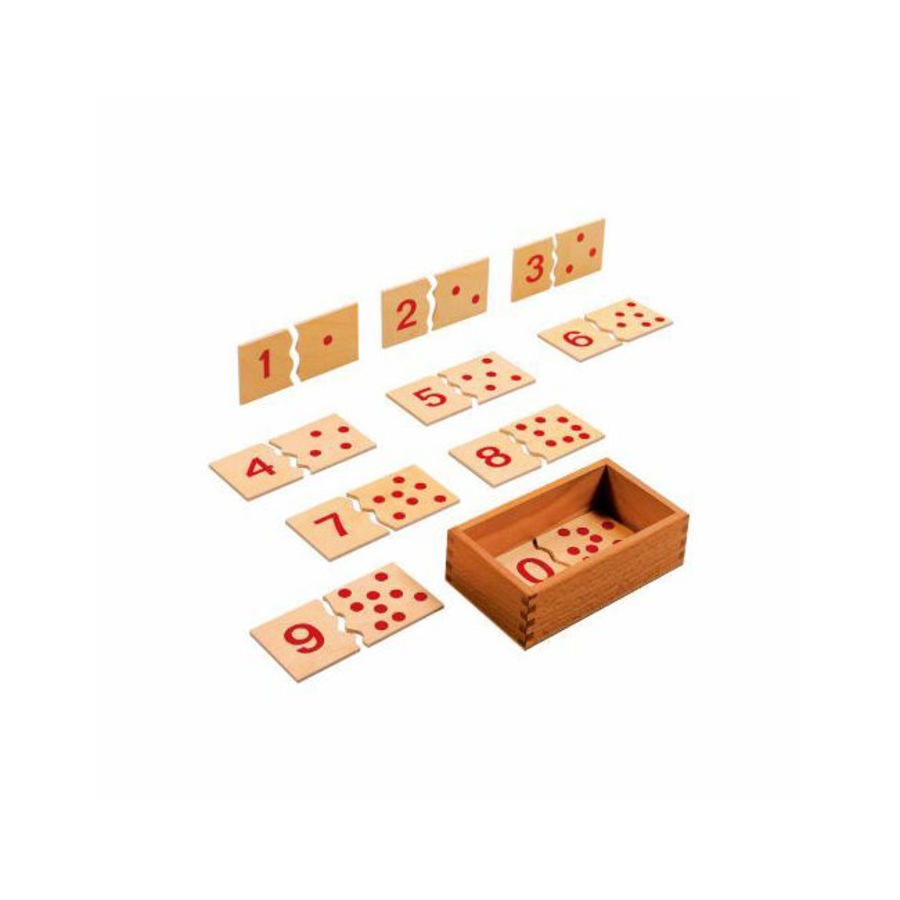 Educo Number Puzzles 1 - 10 Math Skills Educational Toy Kids/Children 3y+