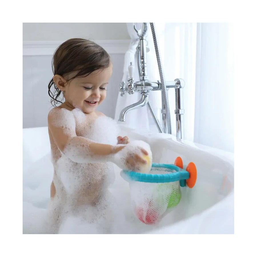 Edushape Basketball & Hoops Sensory Bath Toy Bath-Ketball Toddler 12m+