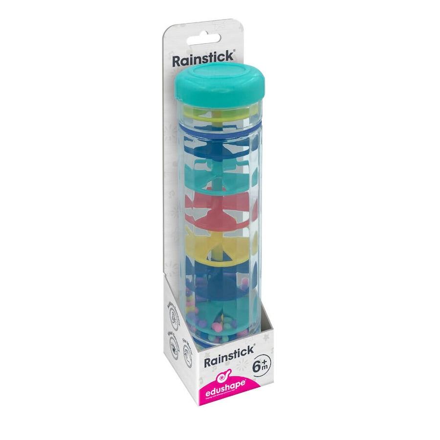 Edushape Rainstick Musical Calming Sensory Stick Toy Baby Toddler 6m+ 20cm