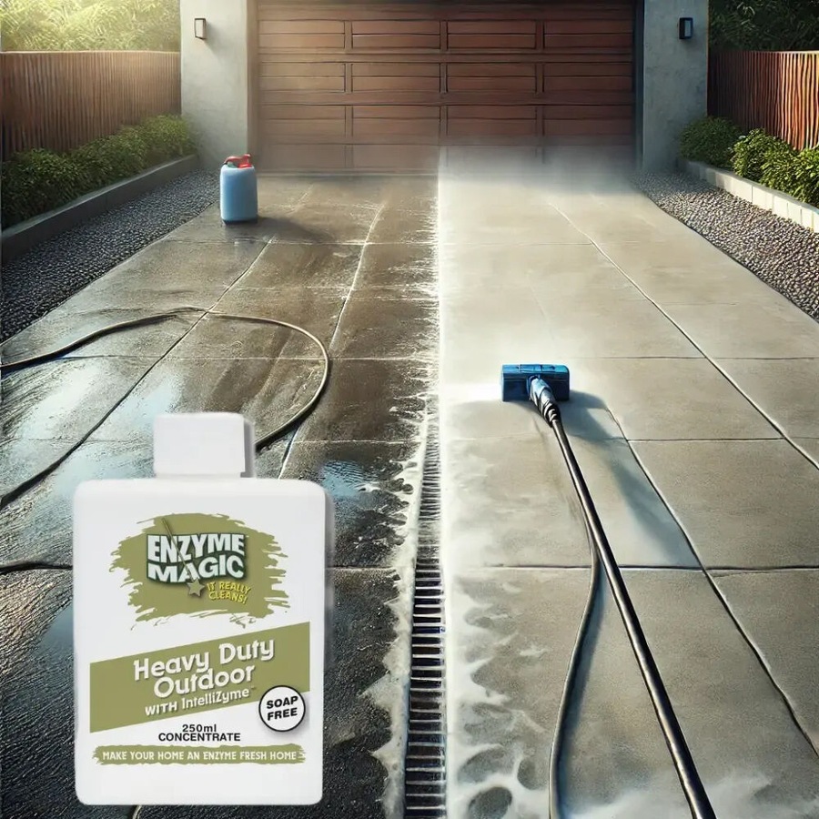 Enzyme Magic No Rinse Floor Cleaner, Heavy Duty Outdoor Cleaner & Glass Cleaner