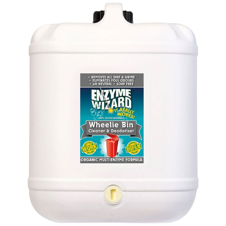 Buy Enzyme Wizard Wheelie Bin Dirt & Grime Cleaner/Deodoriser Spray ...