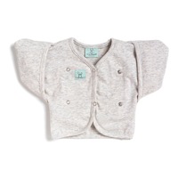 Ergopouch baby/Infant Butterfly Cardi Tog 0.2 Size 2-6 Months Oatmeal Marle