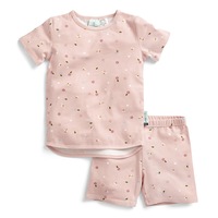 Ergopouch Baby/Toddler Pyjamas 2 Piece Set Short Sleeve Tog 0.2 Daisies