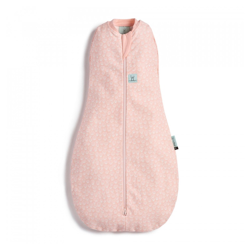 Buy ErgoPouch Cocoon Swaddle Organic Cotton Baby Sleep Bag TOG 1.0 Size 03m Shells MyDeal