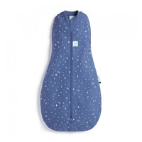 ErgoPouch Cocoon Swaddle Organic Cotton Baby Sleep Bag TOG 1.0 Size 0-3m Sky