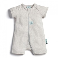 ErgoPouch Layers Short Sleeve Baby Organic Cotton TOG 0.2 Size 3-6m Grey Marle