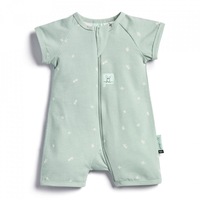 ErgoPouch Layers Short Sleeve Baby Organic Cotton TOG 0.2 Size 6-12 Months Sage