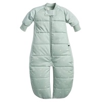 Ergopouch Sleep Suit Organic Cotton Sleeping Bag TOG 3.5 for 3-12m Baby Sage GRN