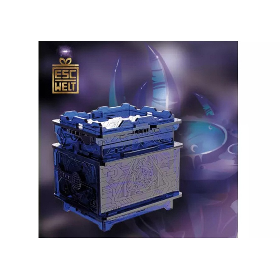 Escape Welt Plexiglass Orbital Box Kids/Children 3D Puzzle Solving Game Toy