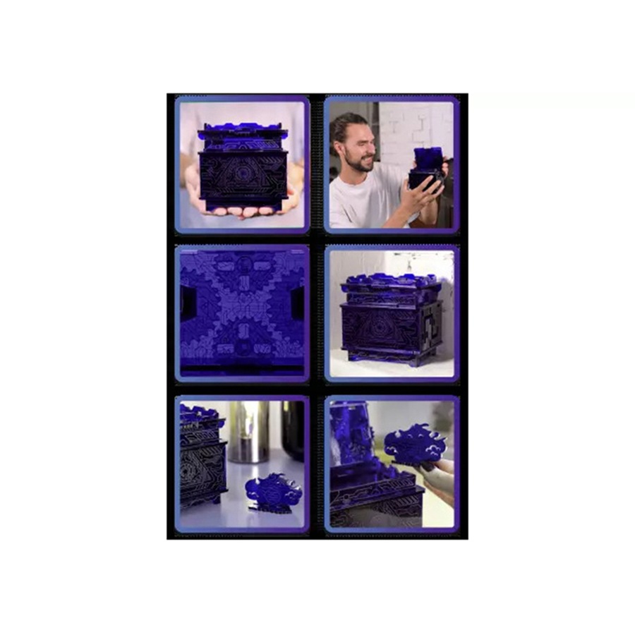 Escape Welt Plexiglass Orbital Box Kids/Children 3D Puzzle Solving Game Toy