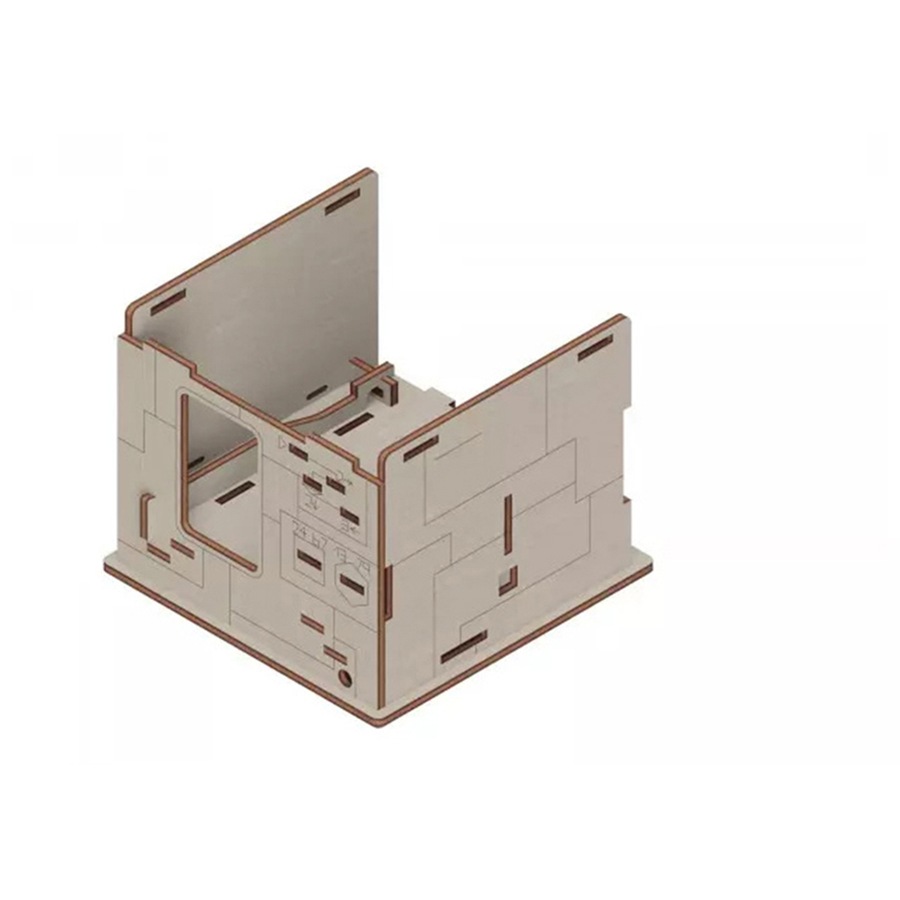 Escape Welt Space Box Constructor Wooden 3D Puzzle Kids Solving Logic Game Toy