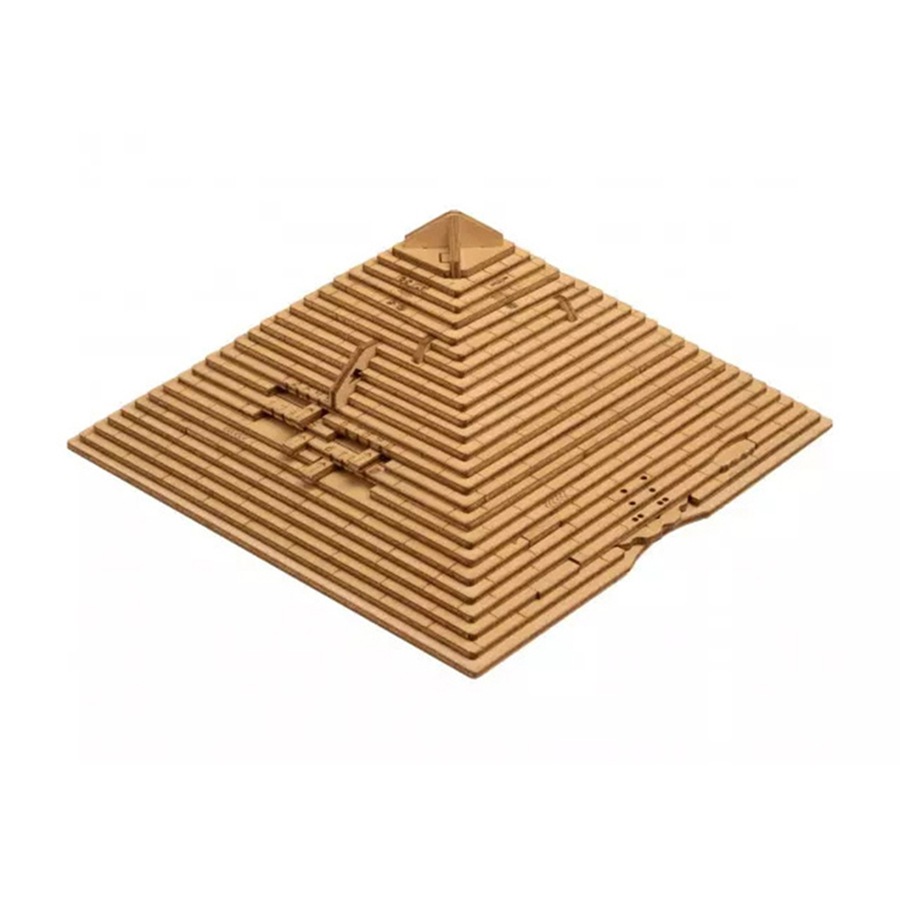 Escape Welt Wooden Quest Pyramid Constructor 3D Puzzle Kids Solving Game Toy