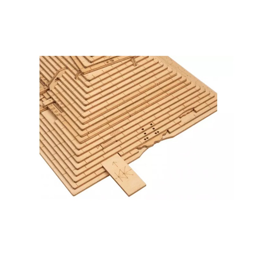 Escape Welt Wooden Quest Pyramid Constructor 3D Puzzle Kids Solving Game Toy