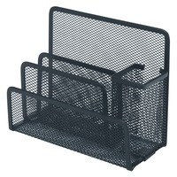 Esselte Steel Mesh Desk/Workspace/Home/Office Pen/stationery Organiser Black