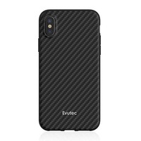 Evutec AER Series Karbon Case Cover Protect f/ iPhone XR w/ Car Vent Mount Black