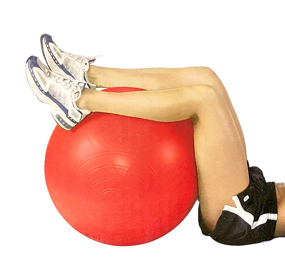 Exercise Fitness 65cm Fit Ball/Inflatable/Pilates/Yoga/Crossfit/Gym w/ Pump Red