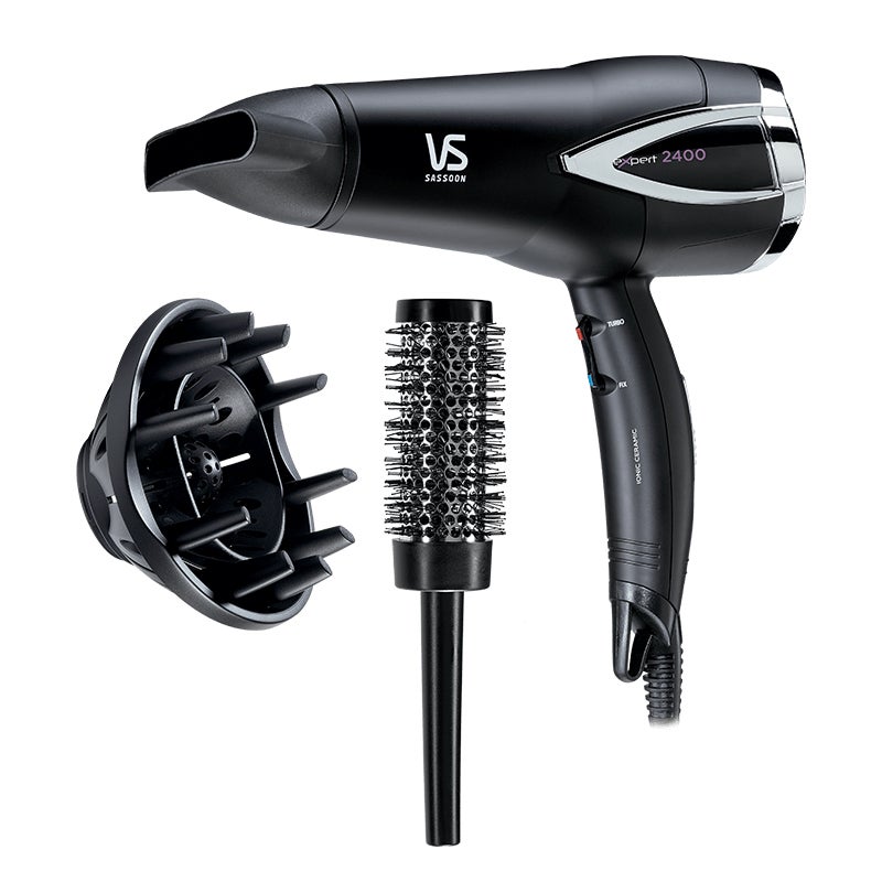 VS Sassoon VSD361A Expert Turbo Hair Dryer/Hairdyer w/Ceramic Tourmaline