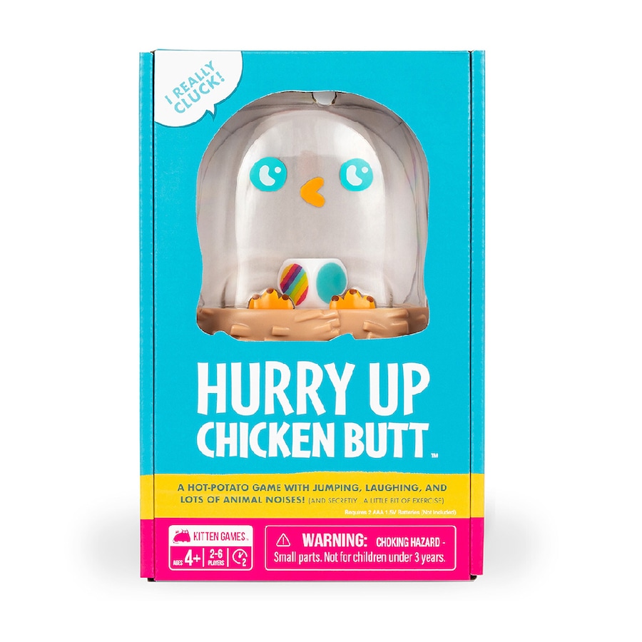 Exploding Kittens Hurry Up Chicken Butt 2-6 Player Kids/Children Card Game 4y+