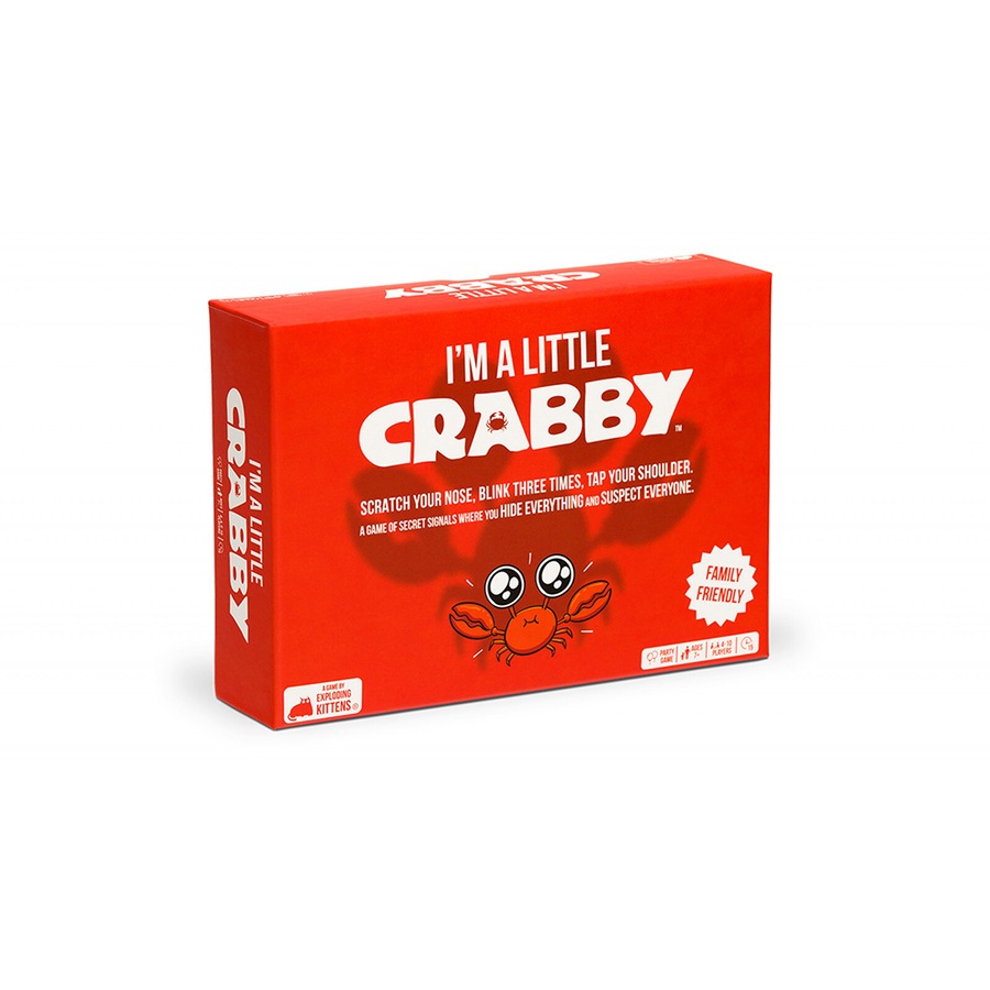 Exploding Kittens I'm A Little Crabby Party Card Game Family Kids/Children 7y+