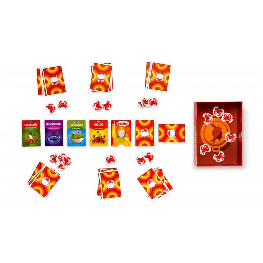 Exploding Kittens I'm A Little Crabby Party Card Game Family Kids/Children 7y+