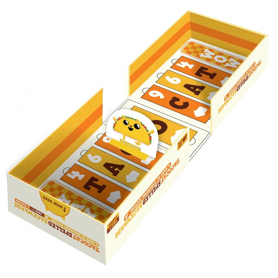 Exploding Kittens Tacocat Spelled Backwards Party Board Game Kids/Children 7y+