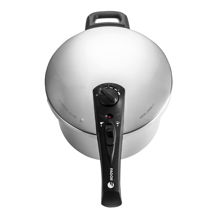 Fagor Duo 6L Stainless Steel Pressure Cooker Kitchen Stovetop Cookware Silver