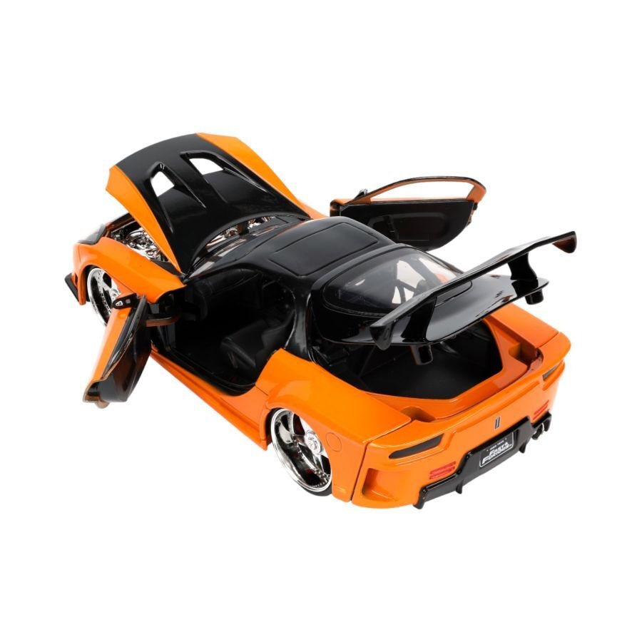 Fast & Furious Tokyo Drift Han w/ 1995 Mazda RX7 1:24 Scale Die-Cast Vehicle Toy