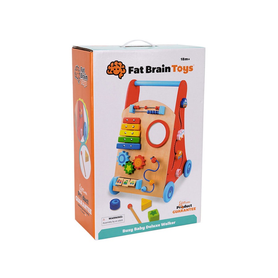 Fat Brain Toy Co. Busy Baby Deluxe Walker 20" Toddler/Childrens/Kids Toy 18m+