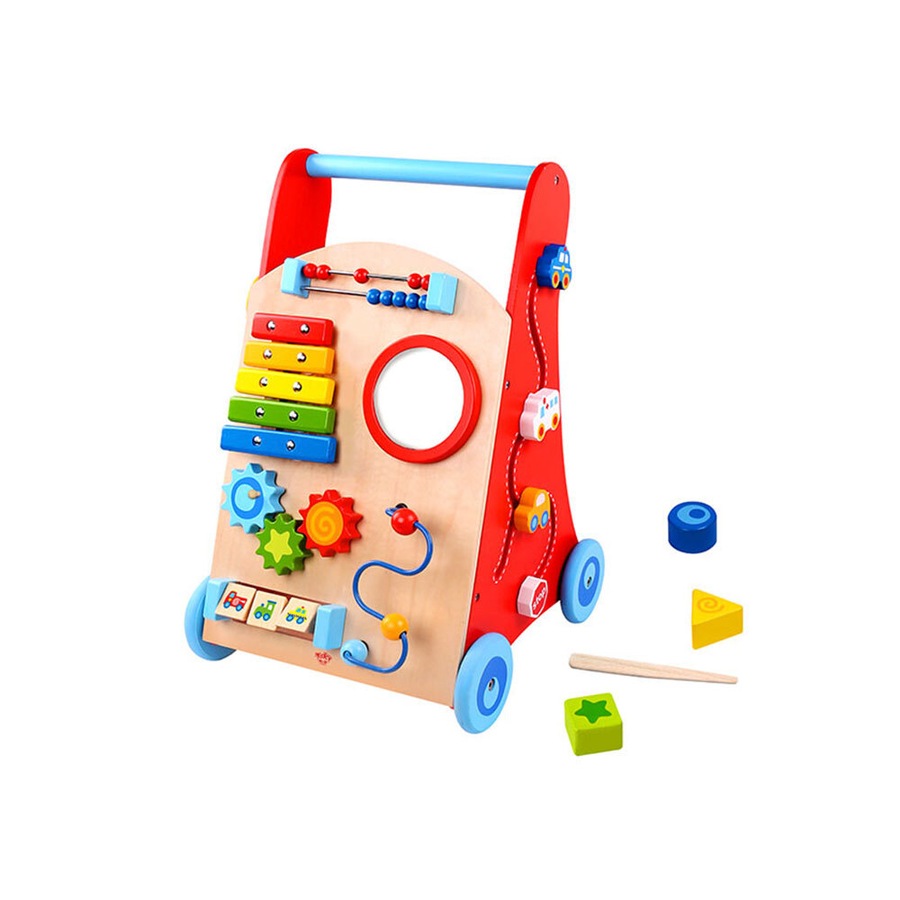 Fat Brain Toy Co. Busy Baby Deluxe Walker 20" Toddler/Childrens/Kids Toy 18m+
