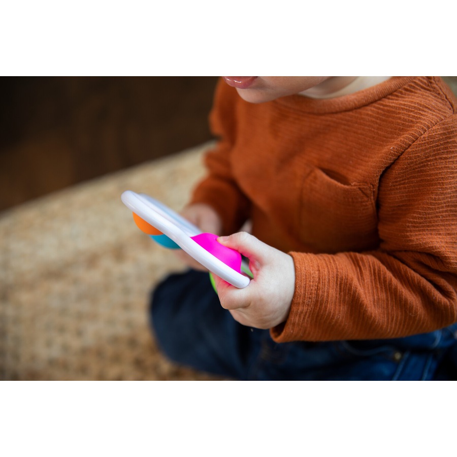 Fat Brain Toy Co Dimpl for 10m-24m Babies/Infants Colour Pop Sensory Bubble Toy