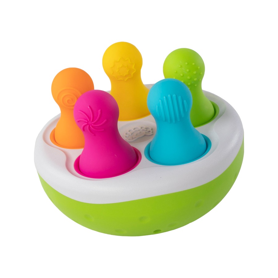 Fat Brain Toy Co Spinny Pins for 18m-4y Baby/Infant/Children w/ Bowl & Pins Toys
