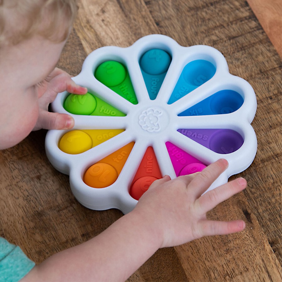 Fat Brain Toys Dimpl Digits Stimulate Sensory Silicone 2y+ Kids/Children Pop Toy