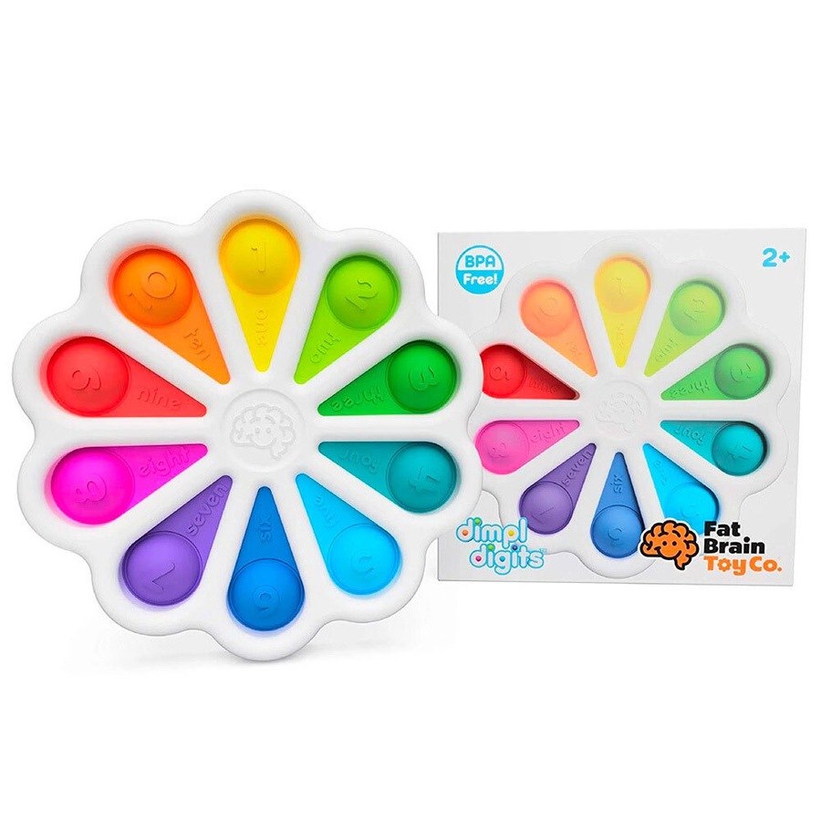 Fat Brain Toys Dimpl Digits Stimulate Sensory Silicone 2y+ Kids/Children Pop Toy