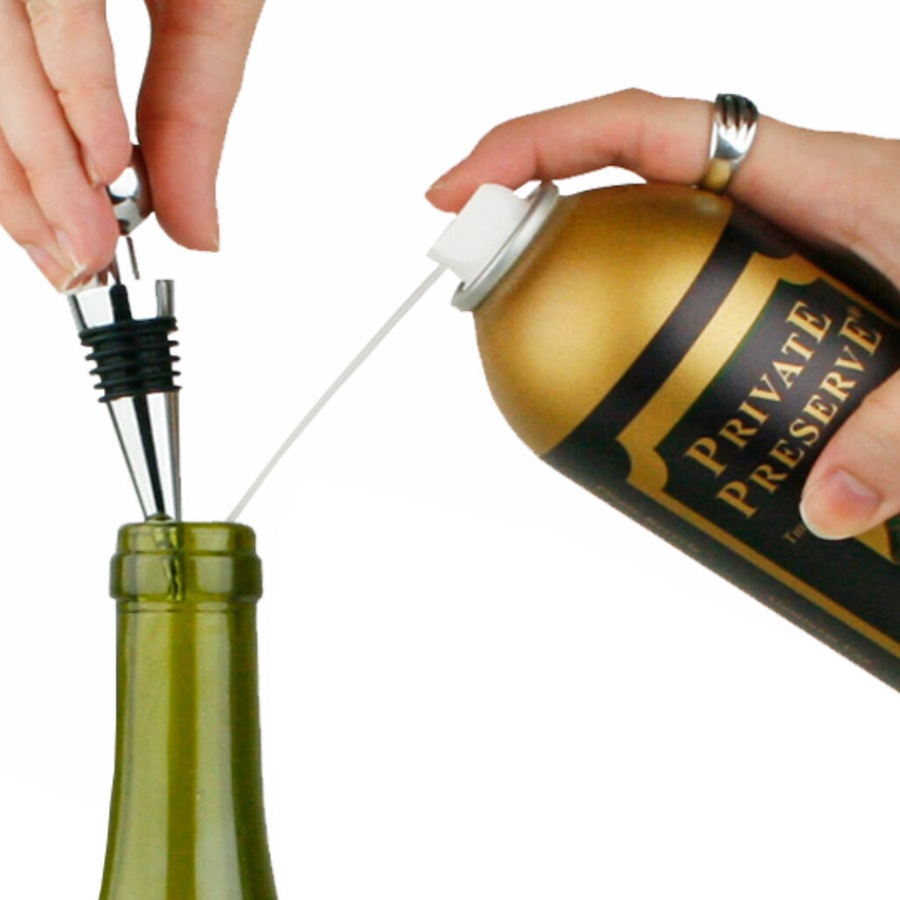 Final Touch Private Preserve Non Toxic/Safe/Odorless Argon Gas Wine Preserver