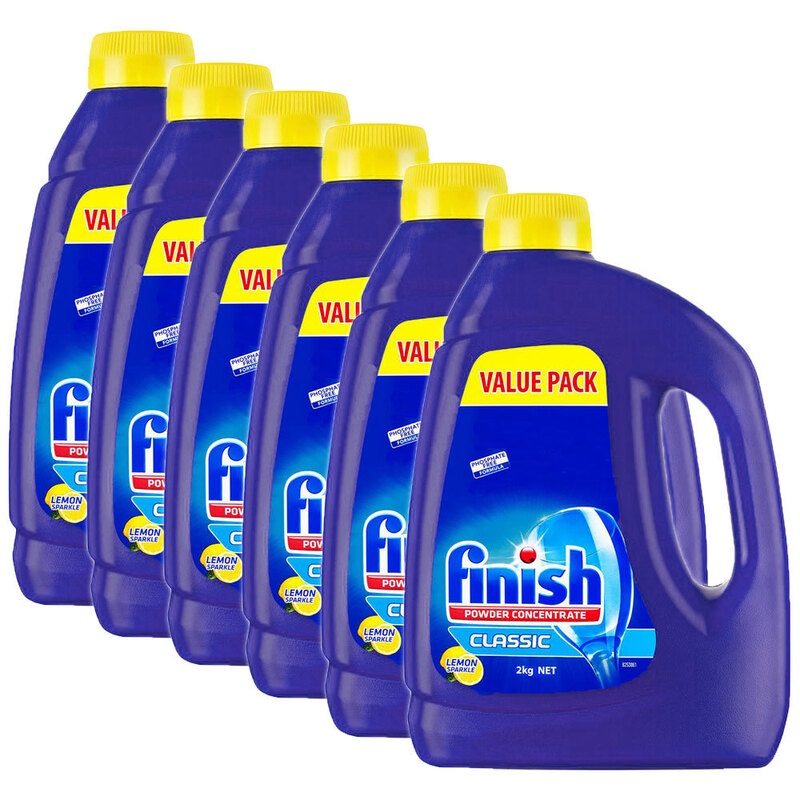 Buy Finish 12kg 400 Washes Concentrated Lemon Dishwasher Powder