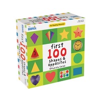 First 100 Shapes & Opposites Puzzle Card Kids/Toddler Educational/Learning Game