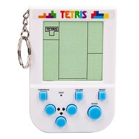 Fizz Creations Tetris Arcade Game Keyring/Key Ring Bag Accessory Toy White